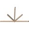 Ekena Millwork Kennewick Smooth Timber Gable Bracket, Douglas Fir, 108"W x 72"H x 3 1/2"D x 3 1/2"F, 16/12 Pitch GBW108X72X0404KEN00SDF - alternate 2